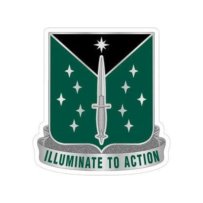 389 Military Intelligence Battalion 2 (U.S. Army) Transparent STICKER Die-Cut Vinyl Decal - The Sticker Space