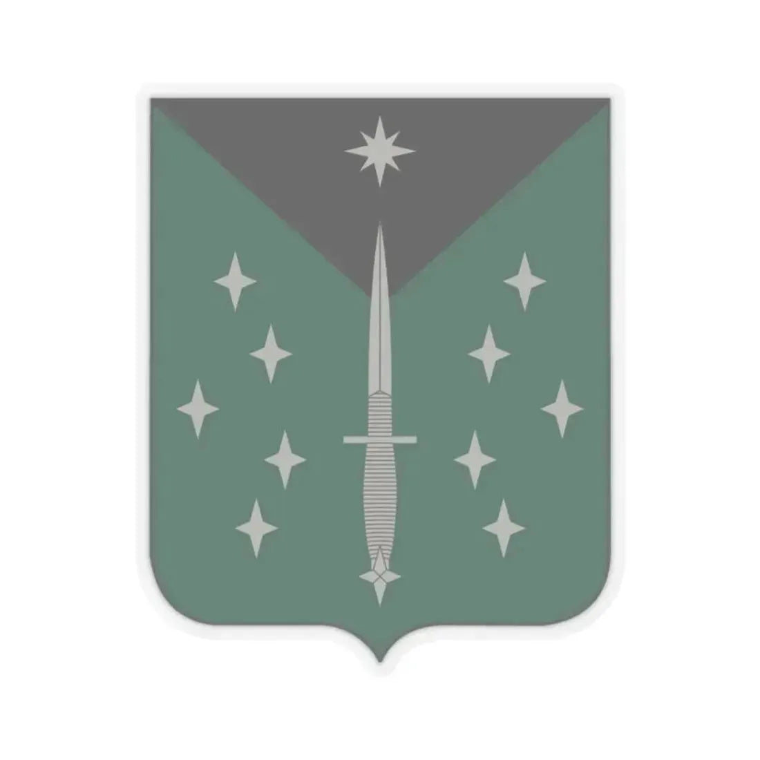 389 Military Intelligence Battalion (U.S. Army) STICKER Vinyl Kiss-Cut Decal 2 Inch Transparent - The Sticker Space