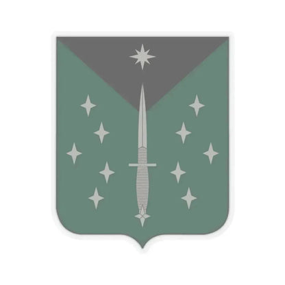 389 Military Intelligence Battalion (U.S. Army) STICKER Vinyl Kiss-Cut Decal 2 Inch Transparent - The Sticker Space