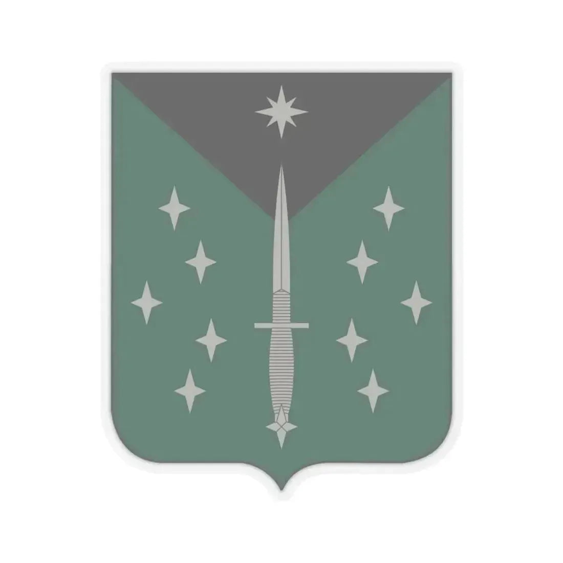 389 Military Intelligence Battalion (U.S. Army) STICKER Vinyl Kiss-Cut Decal 4 Inch Transparent - The Sticker Space