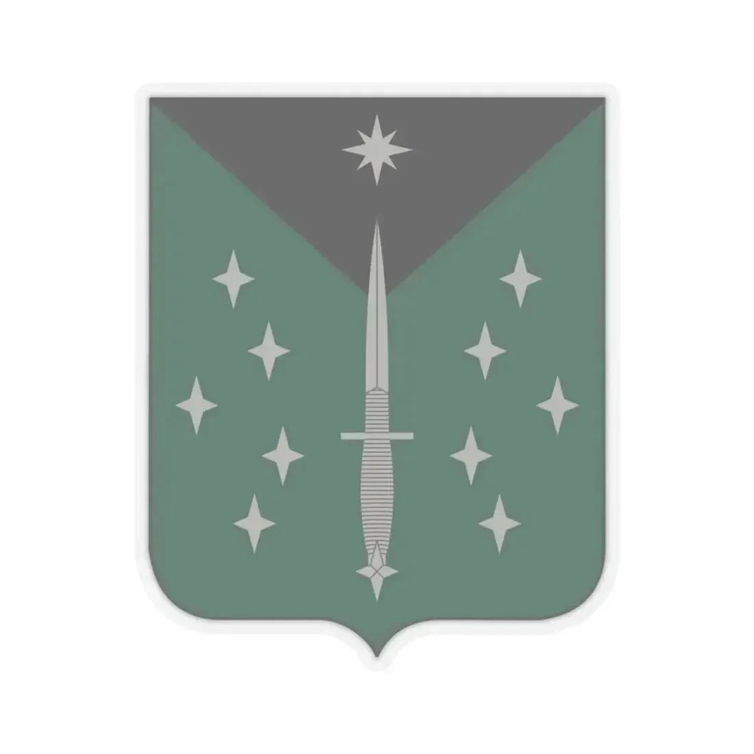 389 Military Intelligence Battalion (U.S. Army) STICKER Vinyl Kiss-Cut Decal 6 Inch Transparent - The Sticker Space