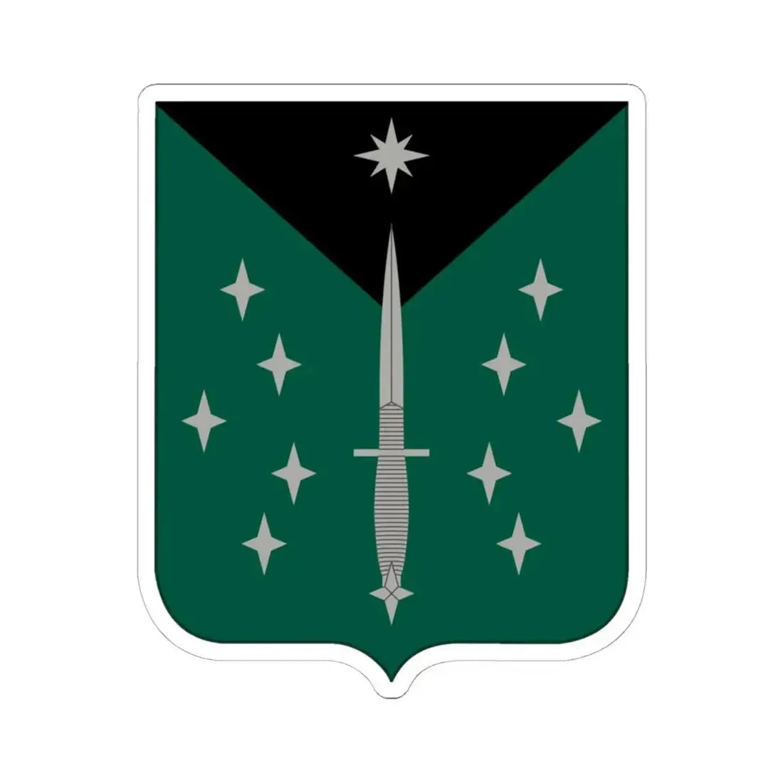 389 Military Intelligence Battalion (U.S. Army) STICKER Vinyl Kiss-Cut Decal 6 Inch White - The Sticker Space