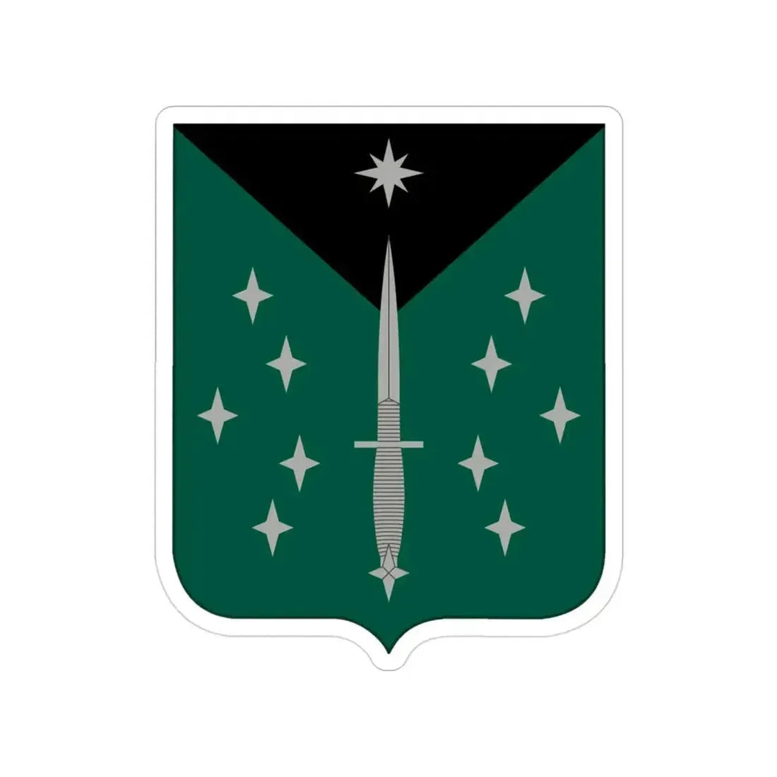 389 Military Intelligence Battalion (U.S. Army) Transparent STICKER Die-Cut Vinyl Decal 3 Inch - The Sticker Space