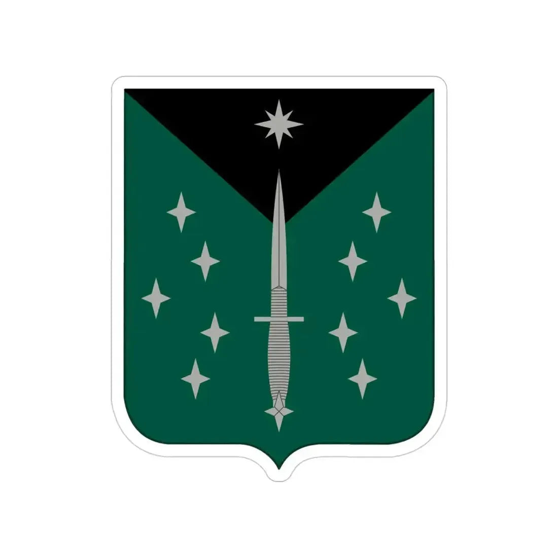 389 Military Intelligence Battalion (U.S. Army) Transparent STICKER Die-Cut Vinyl Decal 4 Inch - The Sticker Space