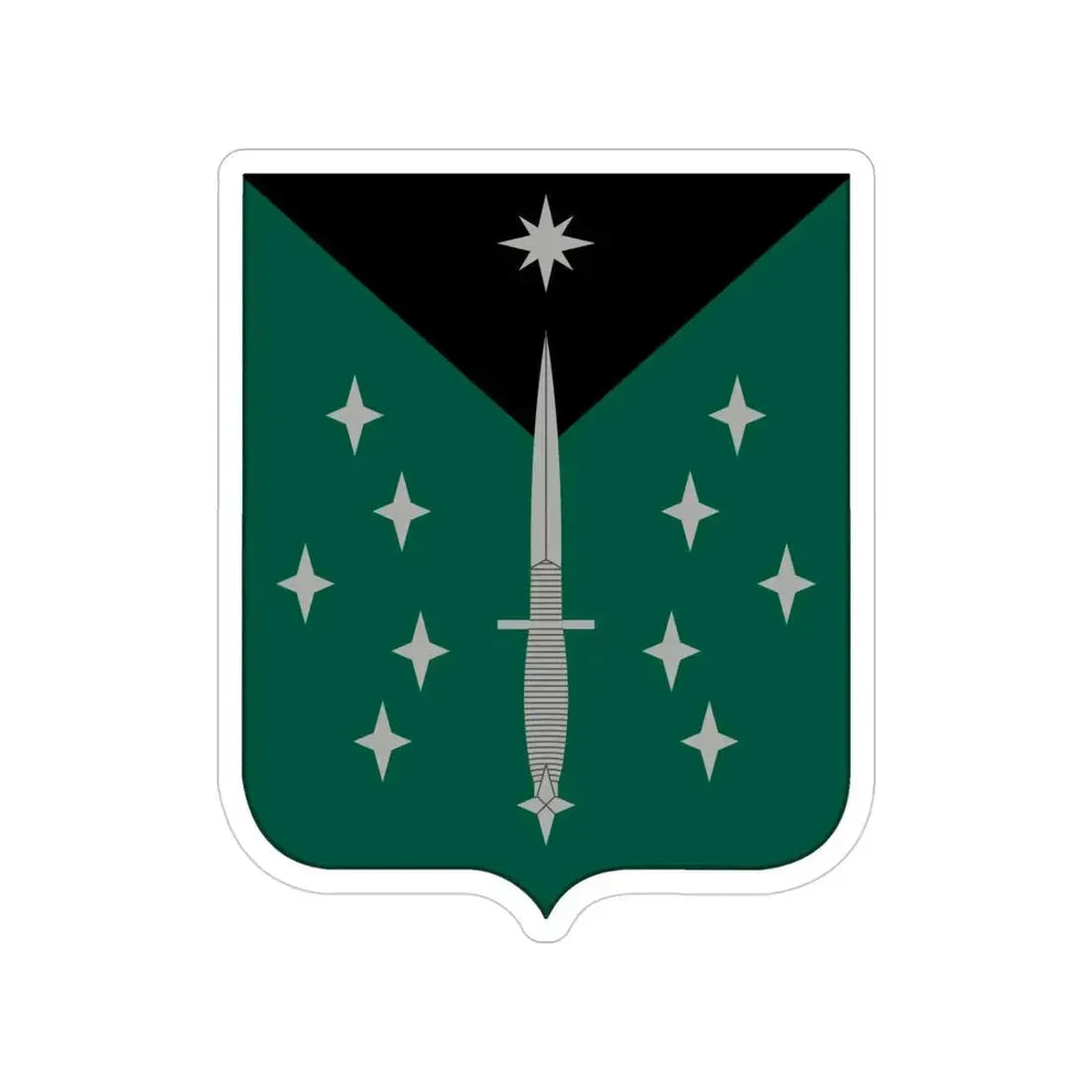 389 Military Intelligence Battalion (U.S. Army) Transparent STICKER Die-Cut Vinyl Decal 4 Inch - The Sticker Space