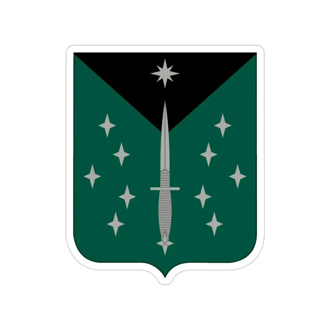 389 Military Intelligence Battalion (U.S. Army) Transparent STICKER Die-Cut Vinyl Decal 5 Inch - The Sticker Space