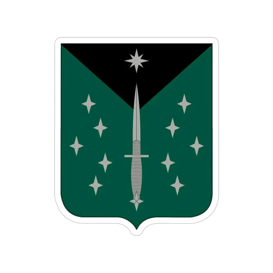 389 Military Intelligence Battalion (U.S. Army) Transparent STICKER Die-Cut Vinyl Decal 6 Inch - The Sticker Space