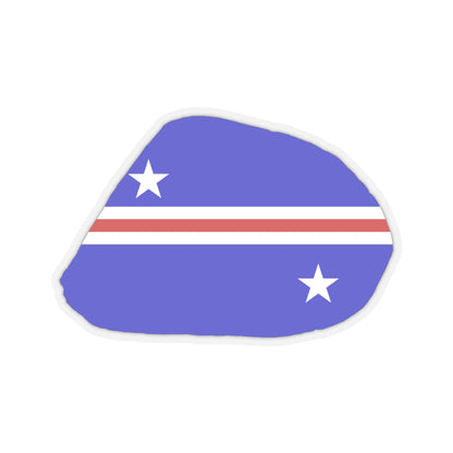 Baker Island flag map local (United States) STICKER Vinyl Kiss-Cut Decal