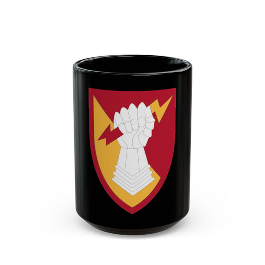 38th Air Defense Artillery Brigade (U.S. Army) Black Coffee Mug-15oz-The Sticker Space