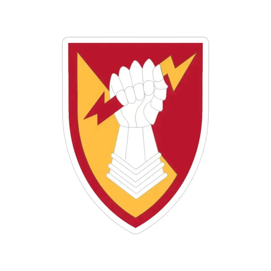 38th Air Defense Artillery Brigade (U.S. Army) Transparent STICKER Die-Cut Vinyl Decal 3 Inch - The Sticker Space