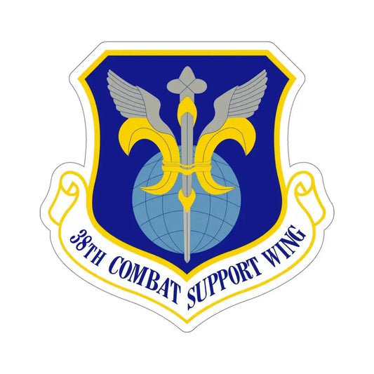 38th Combat Support Wing (U.S. Air Force) STICKER Vinyl Die-Cut Decal 6 Inch - The Sticker Space