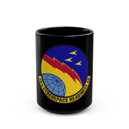 38th Cyberspace Readiness Squadron (U.S. Air Force) Black Coffee Mug-15oz-The Sticker Space