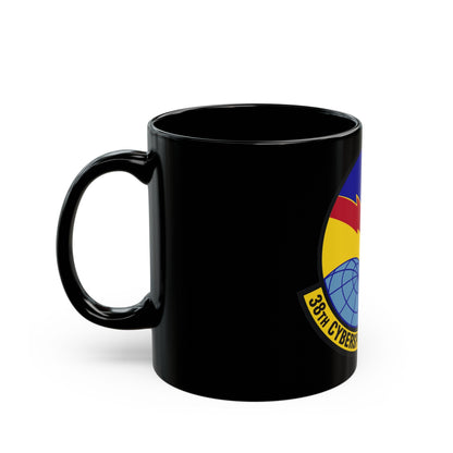 38th Cyberspace Readiness Squadron (U.S. Air Force) Black Coffee Mug-The Sticker Space