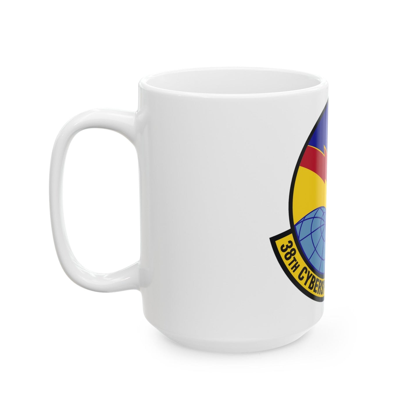 38th Cyberspace Readiness Squadron (U.S. Air Force) White Coffee Mug-The Sticker Space