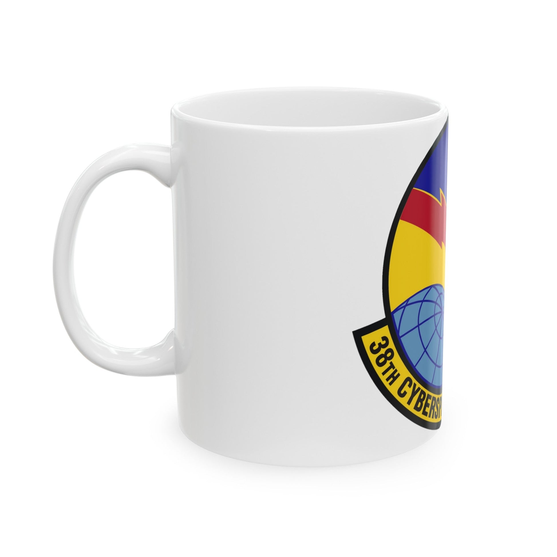 38th Cyberspace Readiness Squadron (U.S. Air Force) White Coffee Mug-The Sticker Space