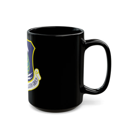 38th Engineering Installation Group (U.S. Air Force) Black Coffee Mug-The Sticker Space