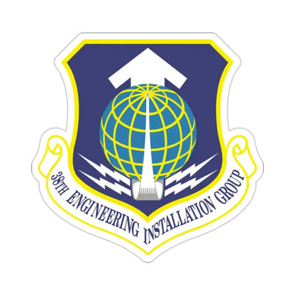 38th Engineering Installation Group (U.S. Air Force) STICKER Vinyl Die-Cut Decal - The Sticker Space