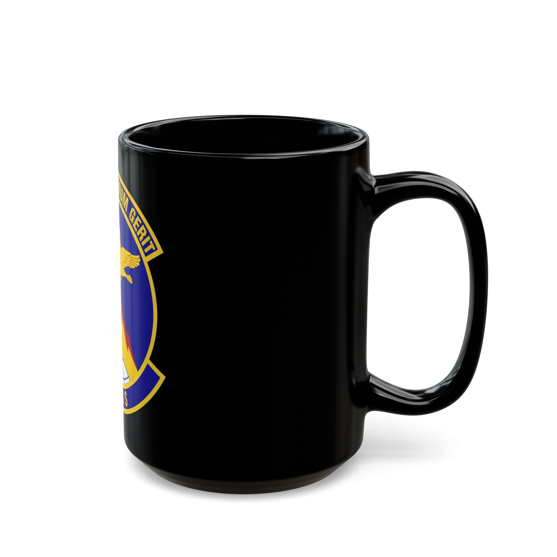 38th Expeditionary Airlift Squadron (U.S. Air Force) Black Coffee Mug-The Sticker Space