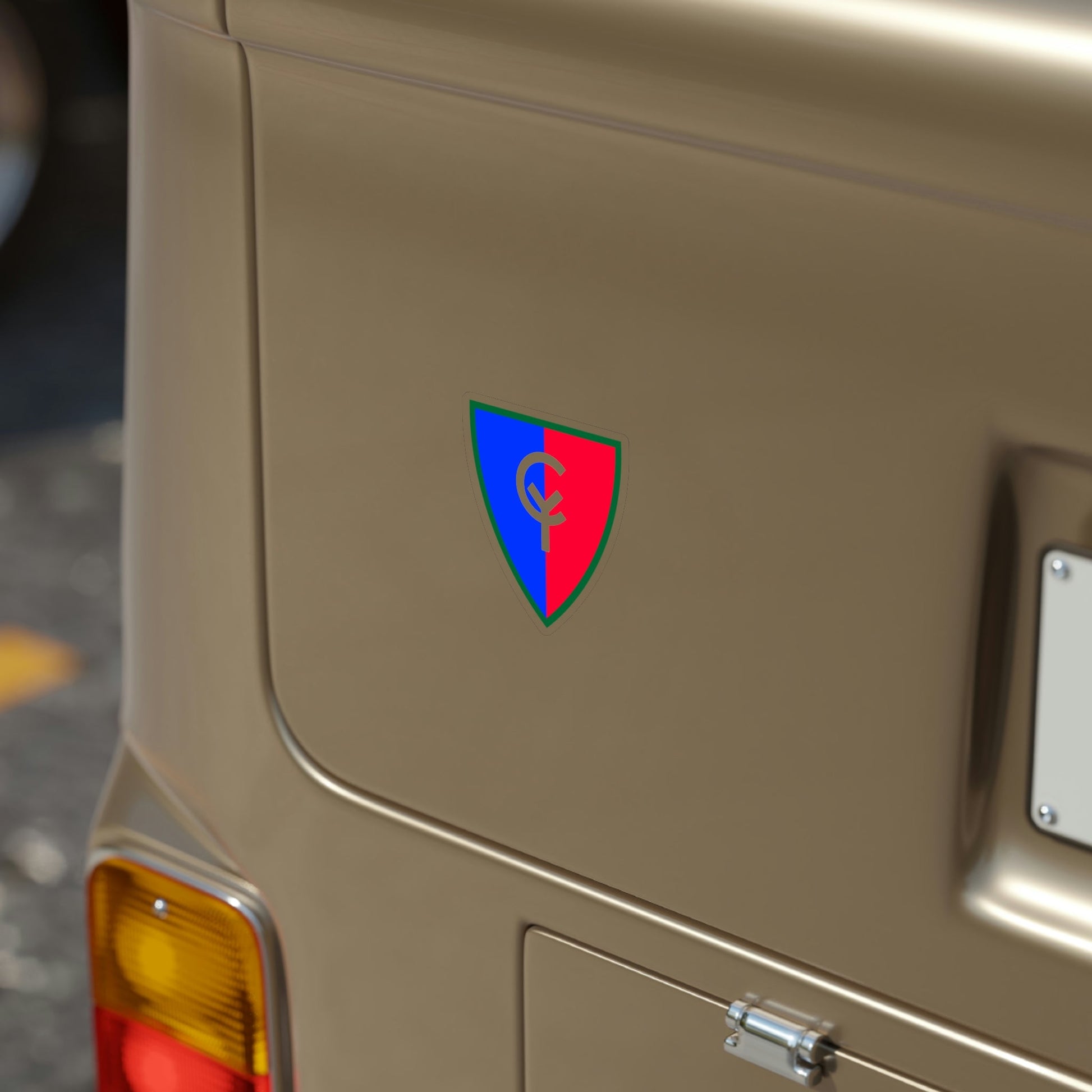 38th Infantry Division SSI (U.S. Army) Transparent STICKER Die-Cut Vinyl Decal-The Sticker Space