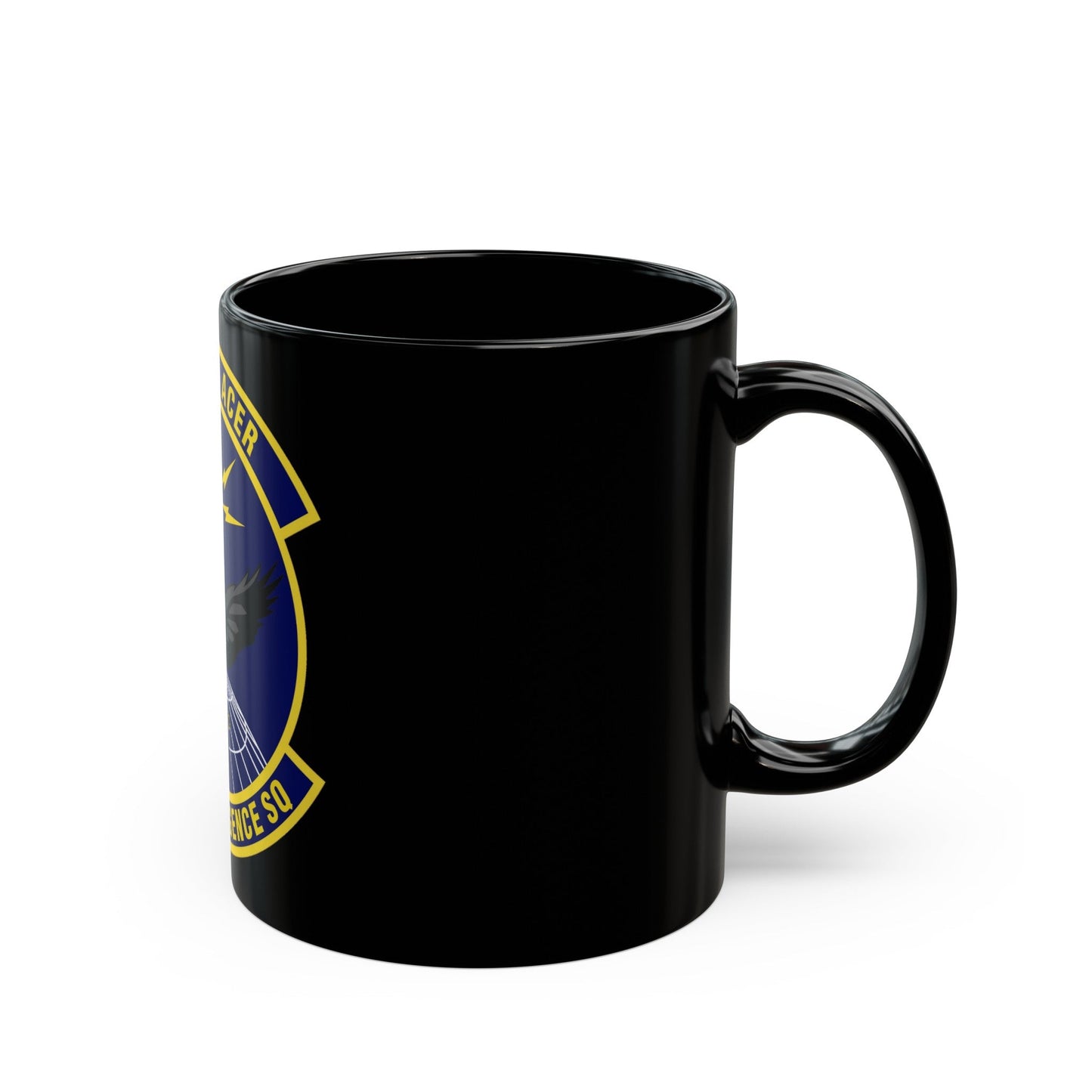 38th Intelligence Squadron (U.S. Air Force) Black Coffee Mug-The Sticker Space