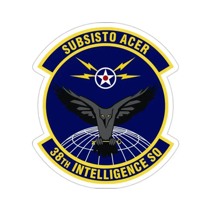 38th Intelligence Squadron (U.S. Air Force) STICKER Vinyl Die-Cut Decal 2 Inch - The Sticker Space