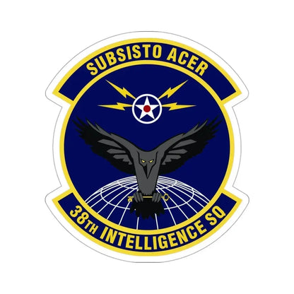 38th Intelligence Squadron (U.S. Air Force) STICKER Vinyl Die-Cut Decal 3 Inch - The Sticker Space