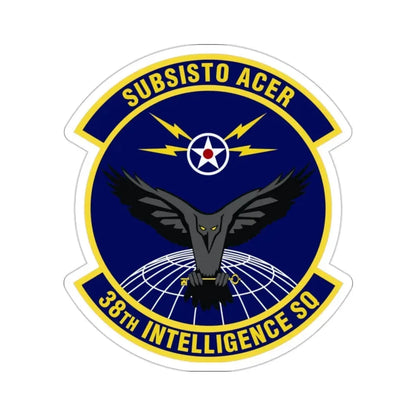 38th Intelligence Squadron (U.S. Air Force) STICKER Vinyl Die-Cut Decal - The Sticker Space