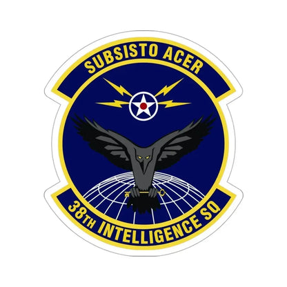 38th Intelligence Squadron (U.S. Air Force) STICKER Vinyl Die-Cut Decal - The Sticker Space