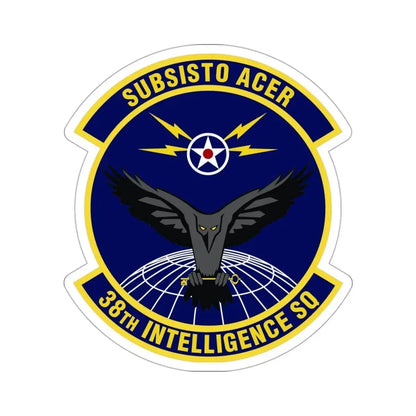 38th Intelligence Squadron (U.S. Air Force) STICKER Vinyl Die-Cut Decal - The Sticker Space