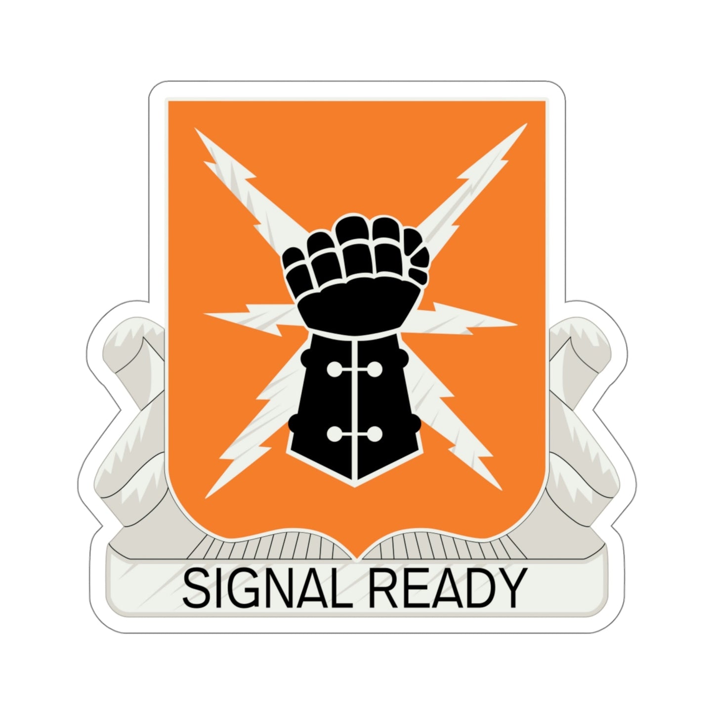 38th Signal Battalion (U.S. Army) STICKER Vinyl Die-Cut Decal-4 Inch-The Sticker Space