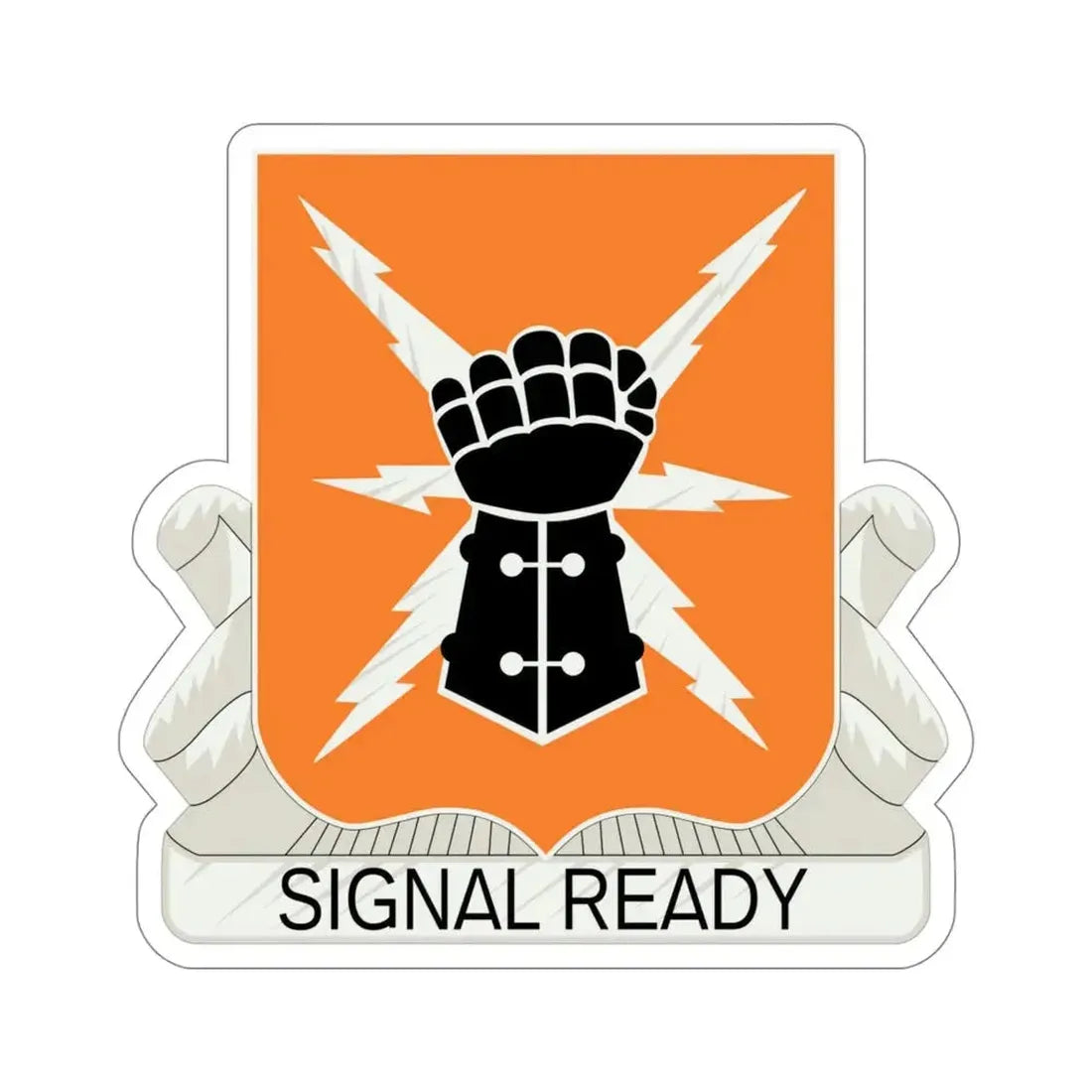 38th Signal Battalion (U.S. Army) STICKER Vinyl Die-Cut Decal 4 Inch - The Sticker Space