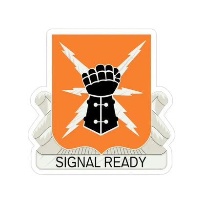 38th Signal Battalion (U.S. Army) Transparent STICKER Die-Cut Vinyl Decal 2 Inch - The Sticker Space