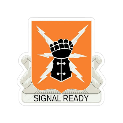 38th Signal Battalion (U.S. Army) Transparent STICKER Die-Cut Vinyl Decal - The Sticker Space