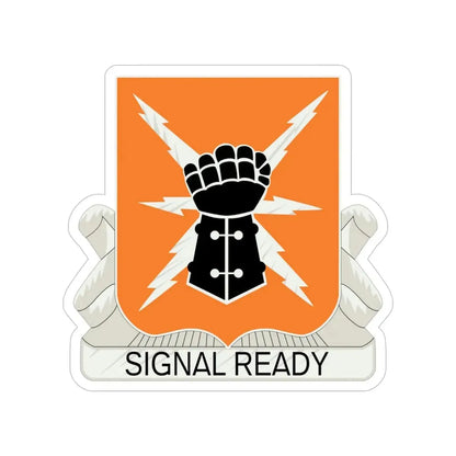 38th Signal Battalion (U.S. Army) Transparent STICKER Die-Cut Vinyl Decal - The Sticker Space