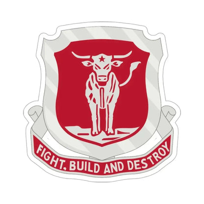 39 Engineer Battalion (U.S. Army) STICKER Vinyl Die-Cut Decal 3 Inch - The Sticker Space