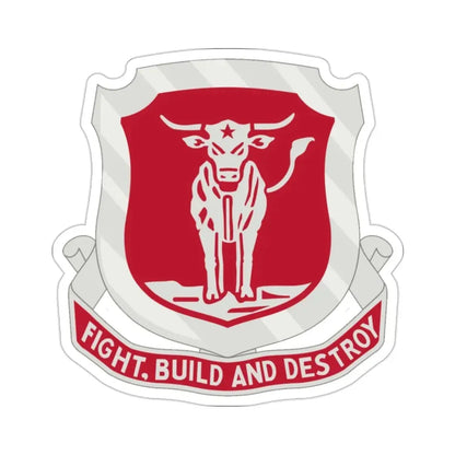 39 Engineer Battalion (U.S. Army) STICKER Vinyl Die-Cut Decal - The Sticker Space