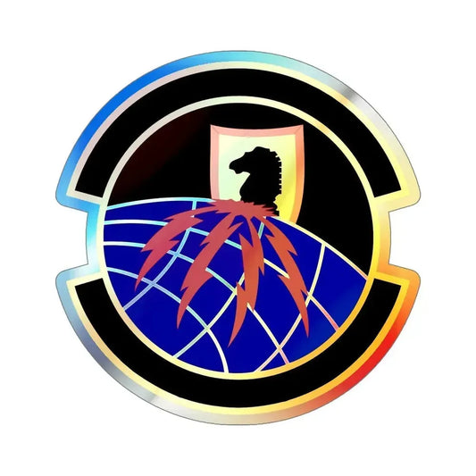 39 Information Operations Squadron ACC (U.S. Air Force) Holographic STICKER Die-Cut Vinyl Decal 6 Inch Holographic - The Sticker Space