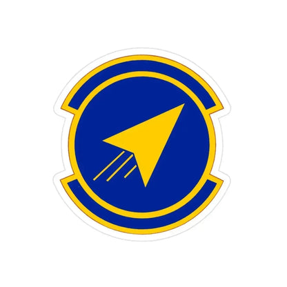 39 Logistics Readiness Squadron USAFE (U.S. Air Force) REVERSE PRINT Transparent Die-Cut STICKER 2 Inch Die-Cut Transparent - The Sticker Space