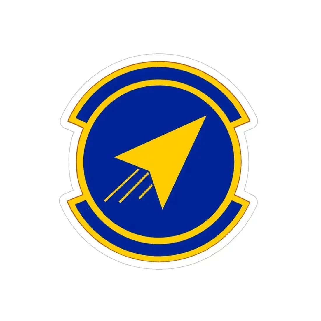 39 Logistics Readiness Squadron USAFE (U.S. Air Force) REVERSE PRINT Transparent Die-Cut STICKER 6 Inch Die-Cut Transparent - The Sticker Space