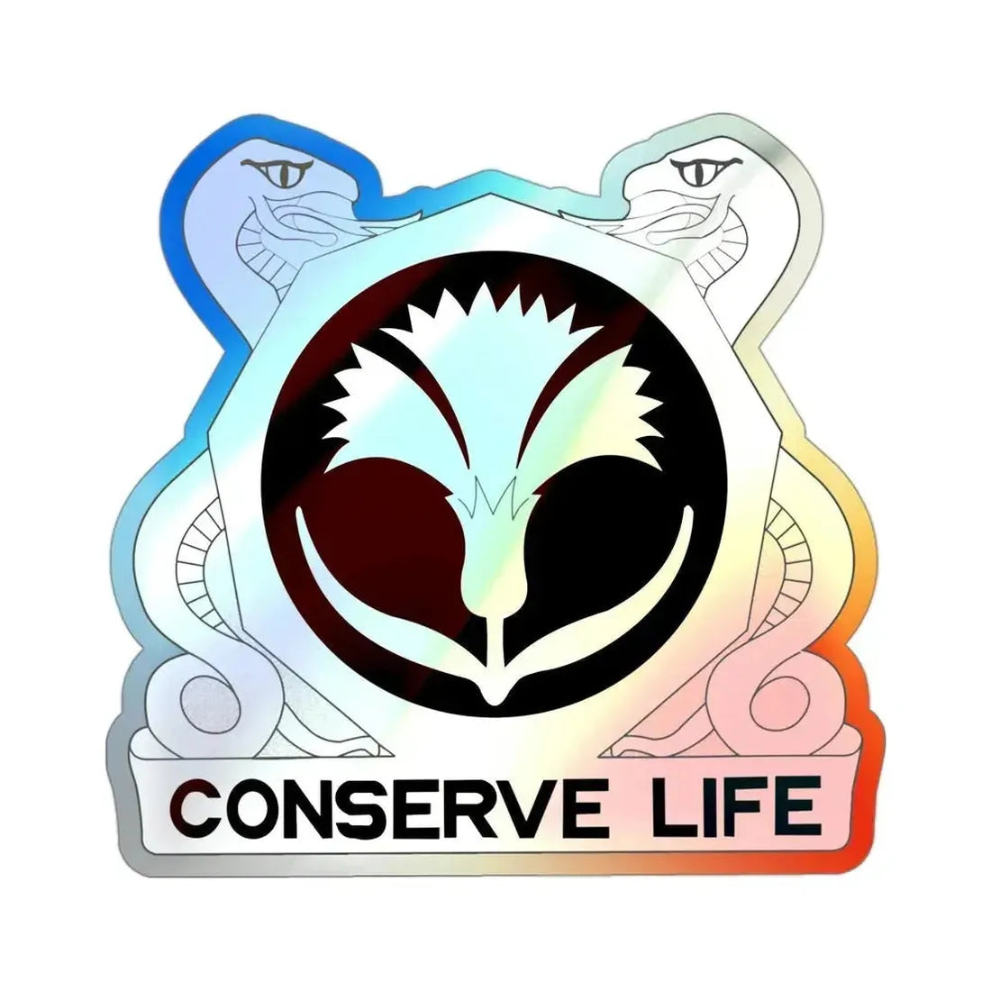 39 Medical Group (U.S. Army) Holographic STICKER Die-Cut Vinyl Decal 3 Inch Holographic - The Sticker Space