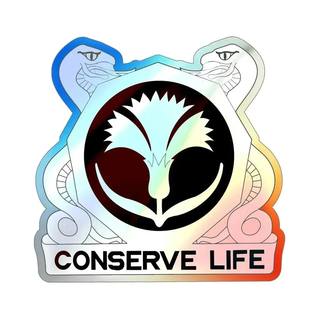 39 Medical Group (U.S. Army) Holographic STICKER Die-Cut Vinyl Decal 5 Inch Holographic - The Sticker Space