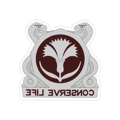 39 Medical Group (U.S. Army) REVERSE PRINT Transparent Die-Cut STICKER - The Sticker Space