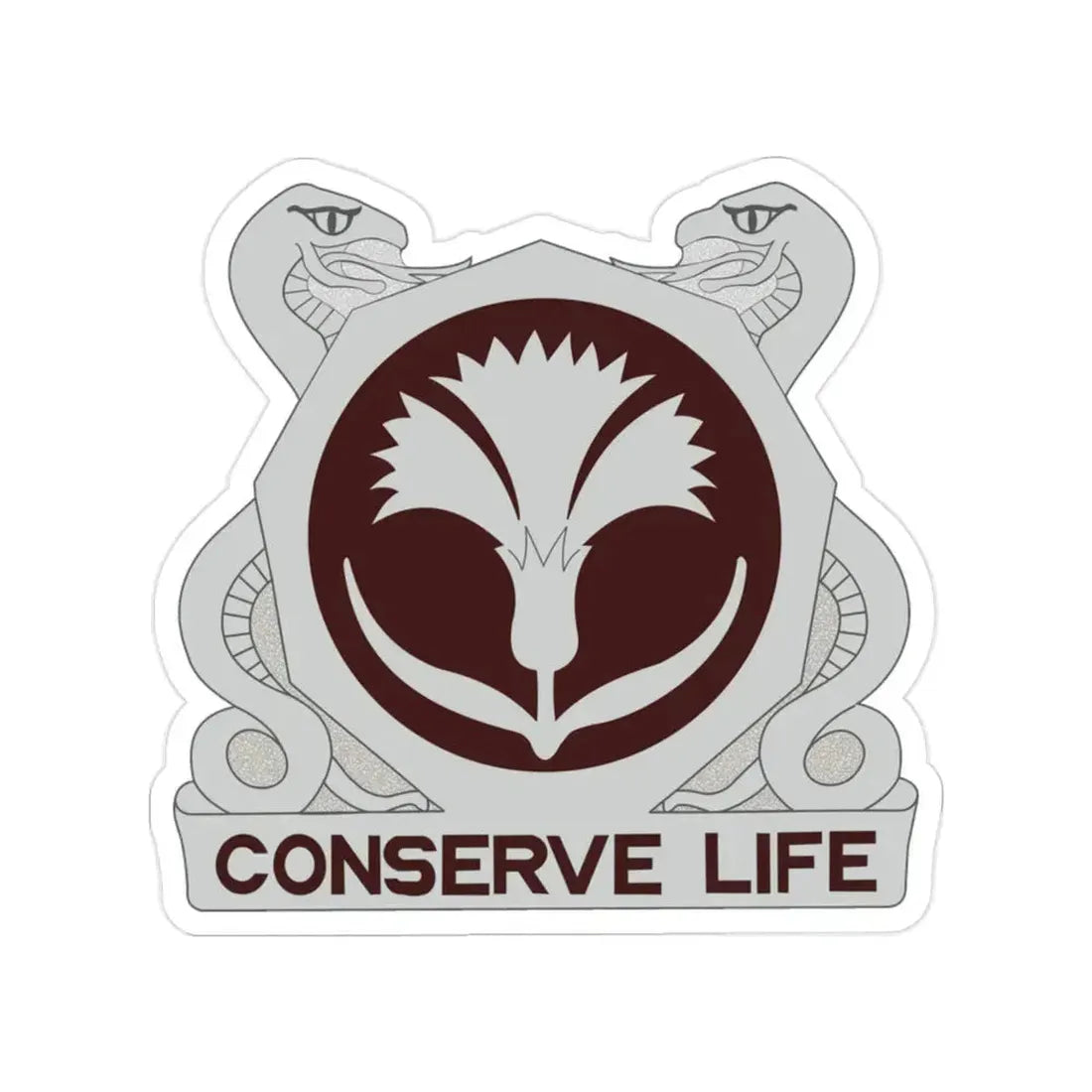 39 Medical Group (U.S. Army) Transparent STICKER Die-Cut Vinyl Decal 2 Inch - The Sticker Space