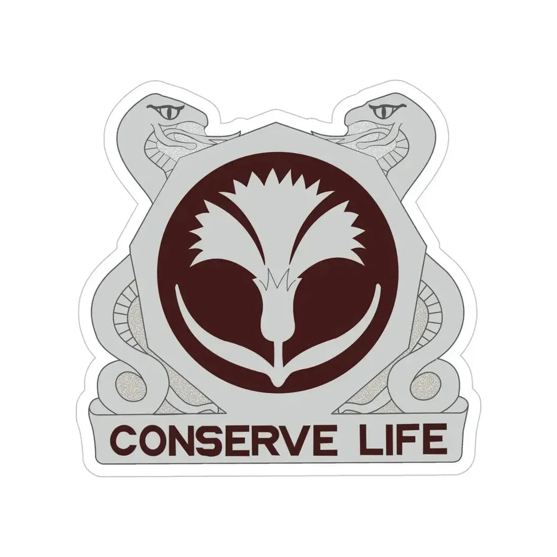 39 Medical Group (U.S. Army) Transparent STICKER Die-Cut Vinyl Decal 5 Inch - The Sticker Space