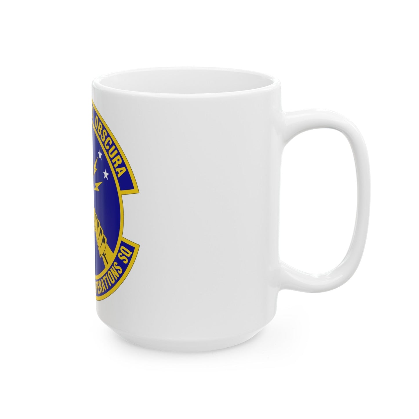 390 Cyberspace Operations Squadron ACC (U.S. Air Force) White Coffee Mug-The Sticker Space