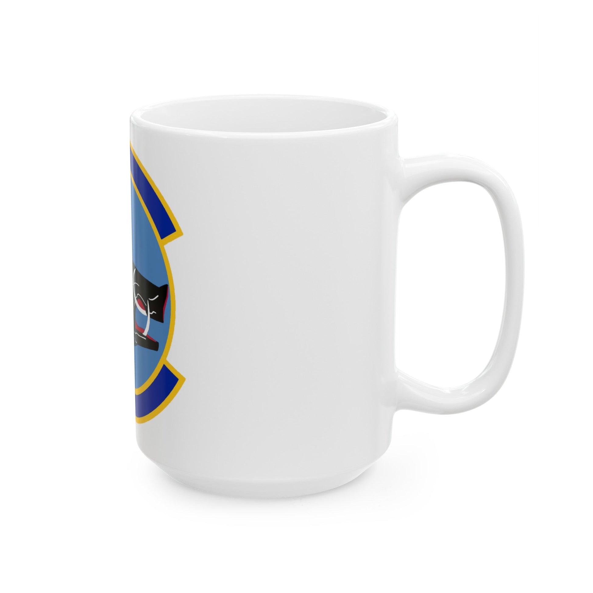 390 Electronic Combat Squadron ACC (U.S. Air Force) White Coffee Mug-The Sticker Space