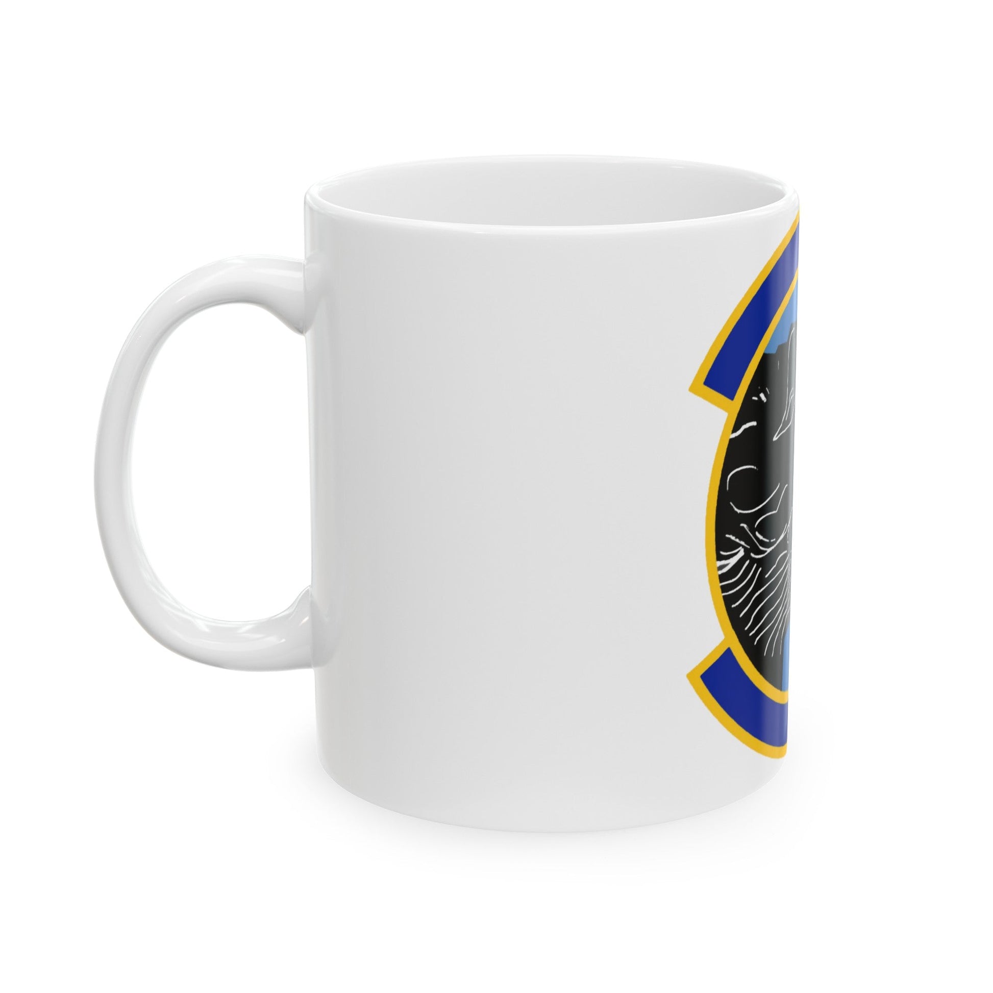 390 Electronic Combat Squadron ACC (U.S. Air Force) White Coffee Mug-The Sticker Space