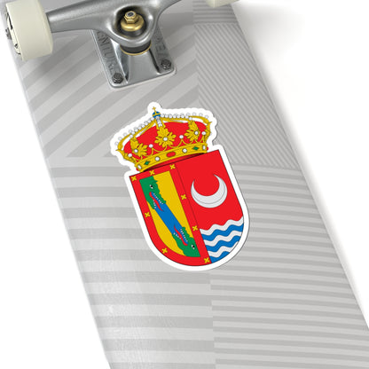 Escudo de Almaraz (Spain) (Coat of Arms) STICKER Vinyl Kiss-Cut Decal