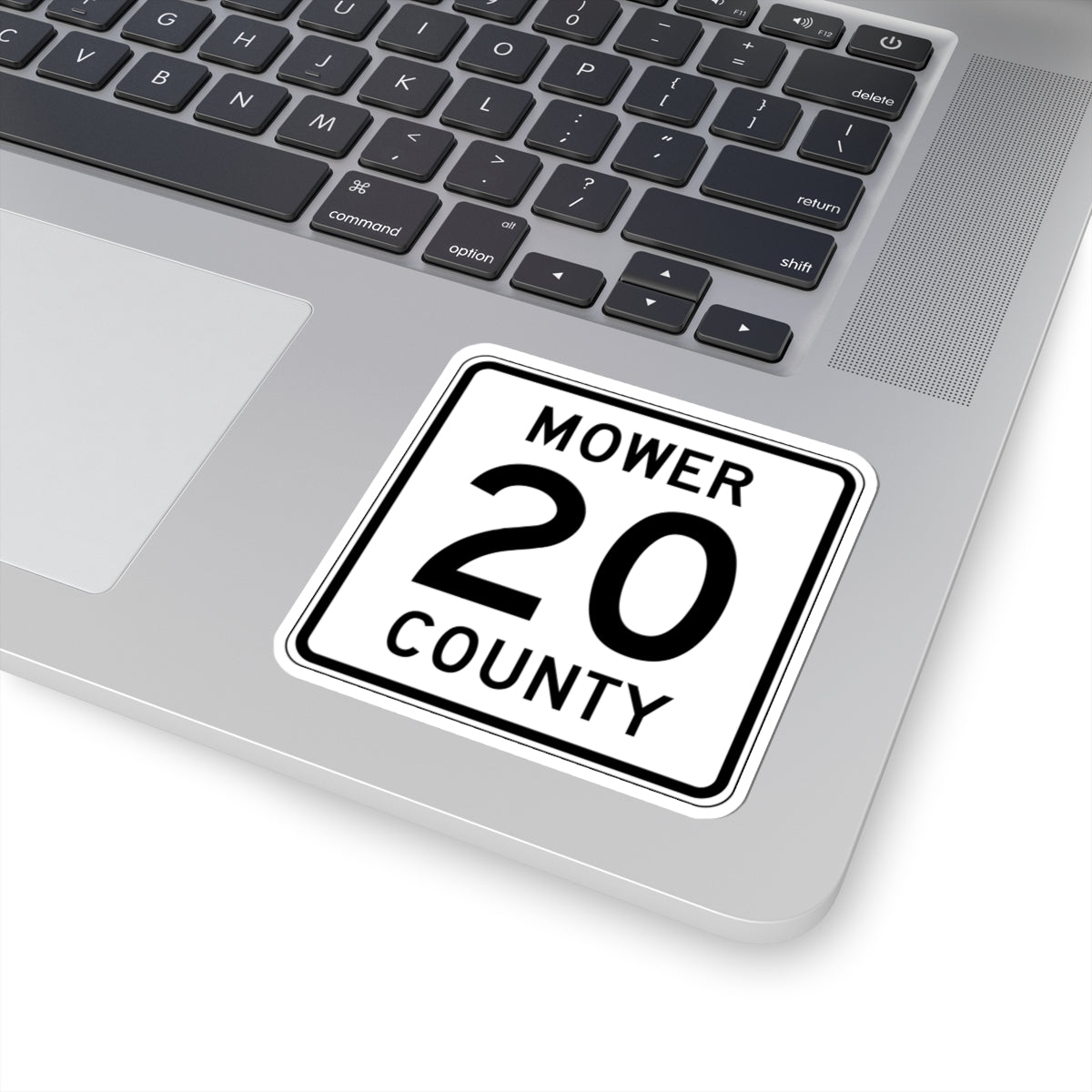 Mower County Route 20 MN (Minnesota) (Road Sign) STICKER Vinyl Kiss-Cut Decal