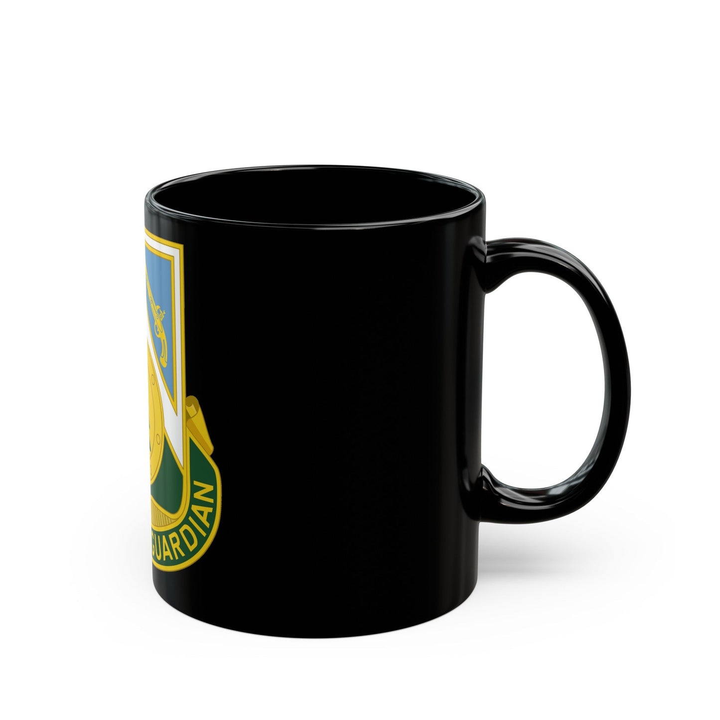 390th Military Police Battalion (U.S. Army) Black Coffee Mug-The Sticker Space